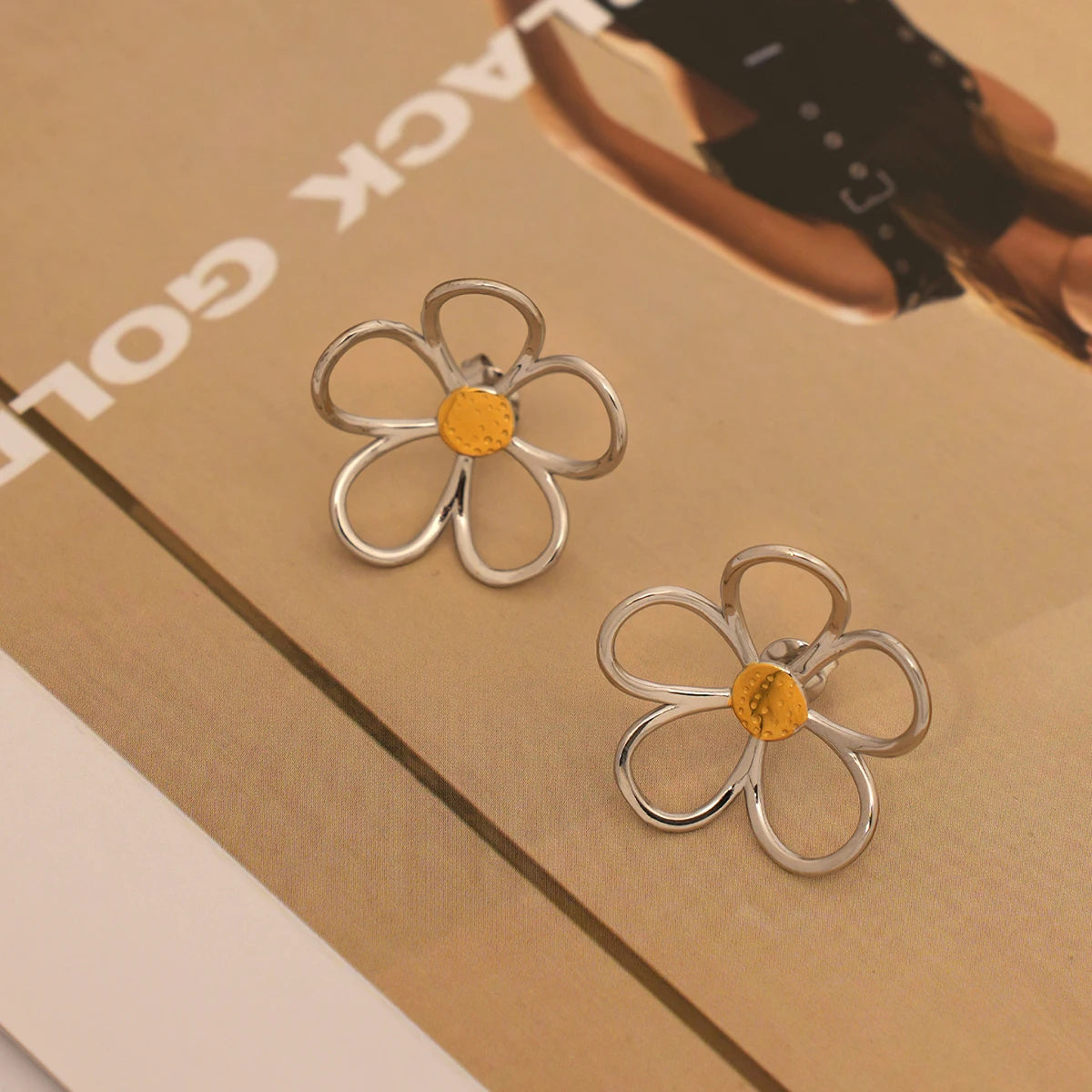 Petalys Stainless Steel Earrings