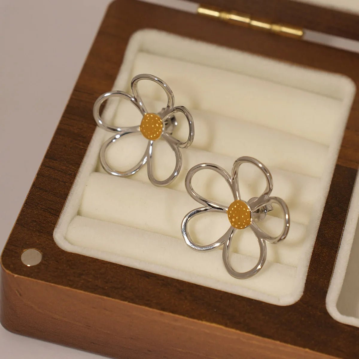 Petalys Stainless Steel Earrings
