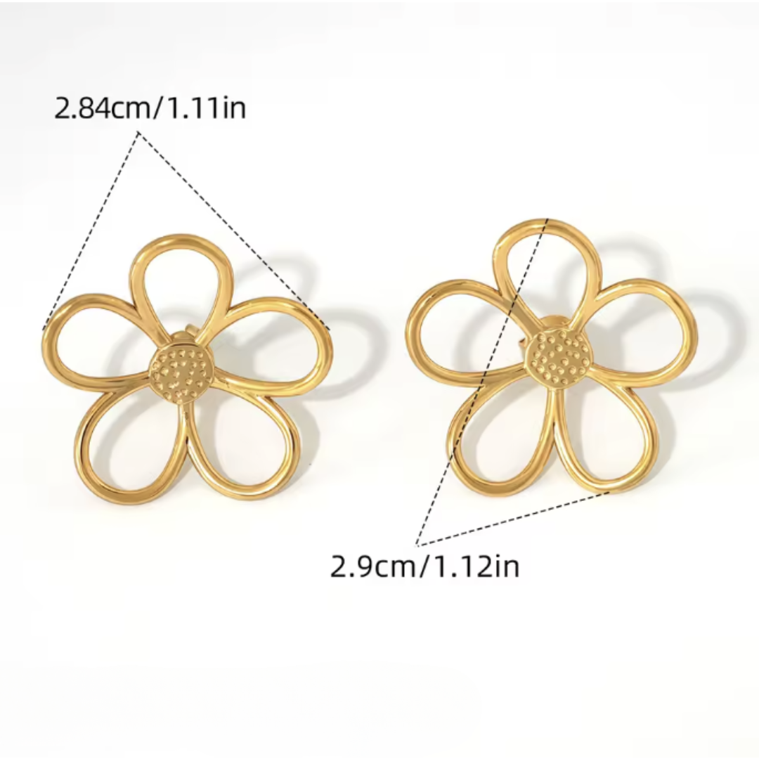 Petalys Stainless Steel Earrings