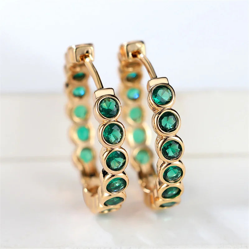 Nova Line Hoop Earrings