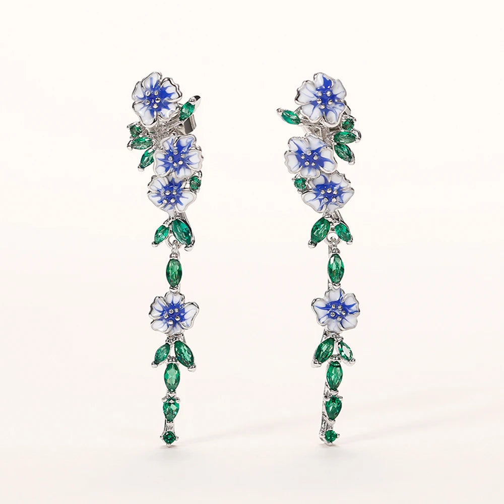 Velencia Trumpet Drop Earrings