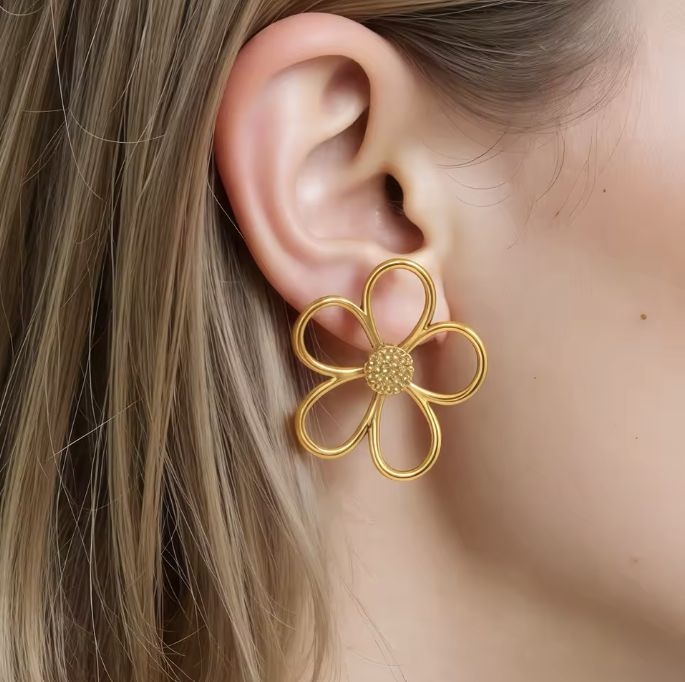 Petalys Stainless Steel Earrings