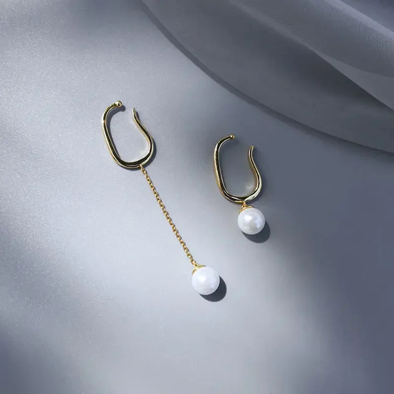 Kindred Pearl Cuff Earrings