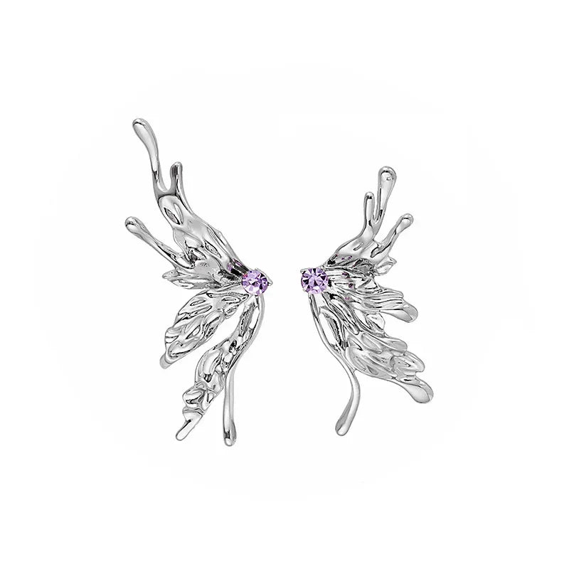 Marin Iris Butterfly Earrings