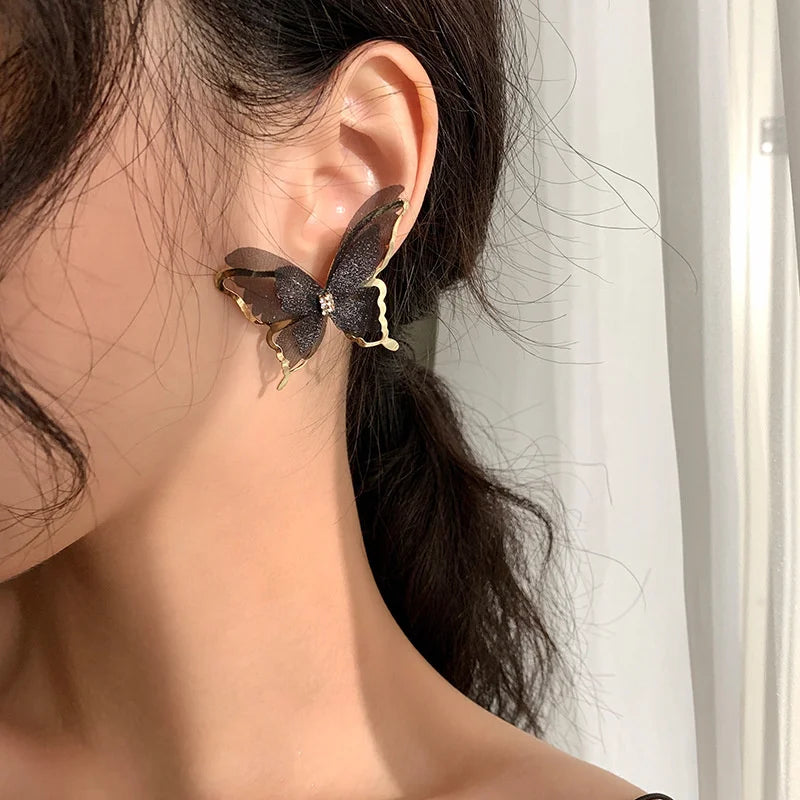 Juno Skye Mesh Butterfly Earrings