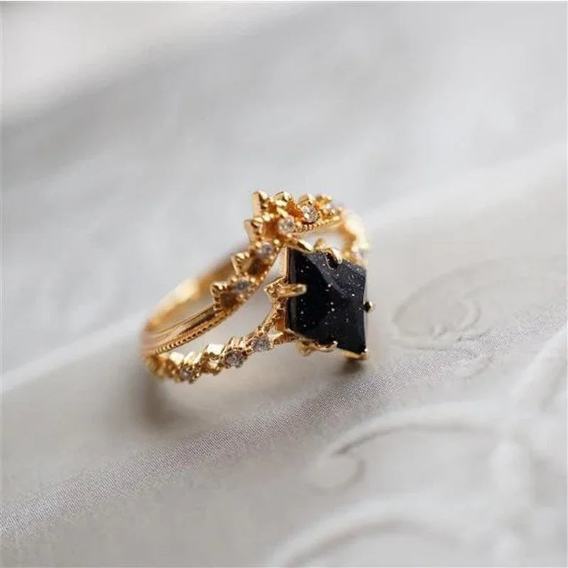 Obsidian Nightfall Ring