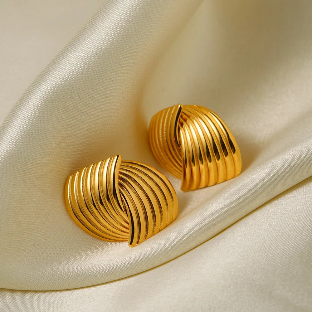 Twist of Elegance Earrings