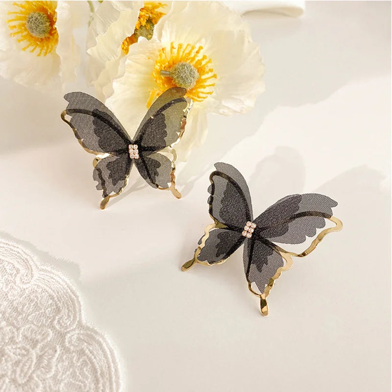 Juno Skye Mesh Butterfly Earrings