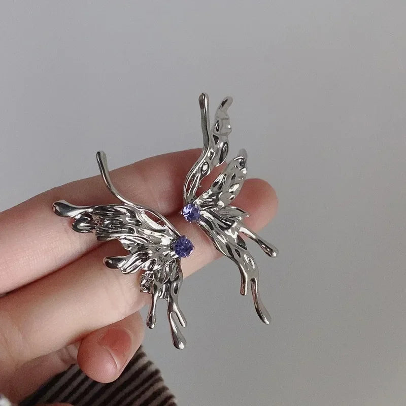Marin Iris Butterfly Earrings