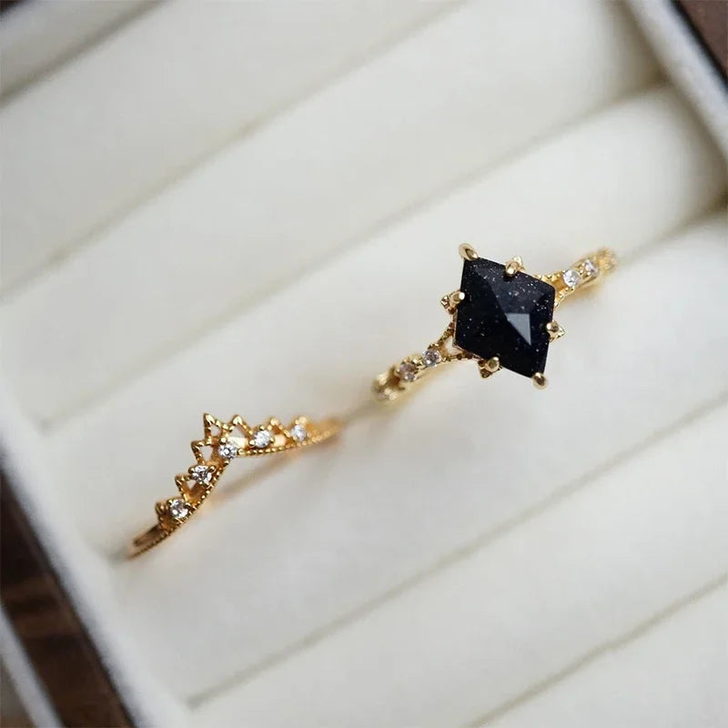 Obsidian Nightfall Ring