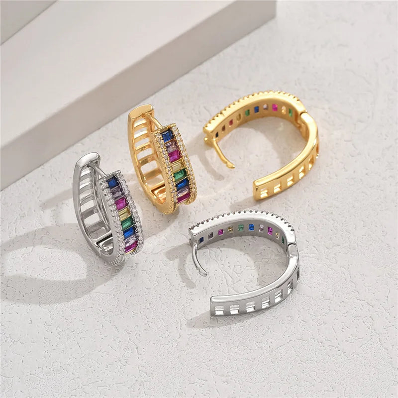 Rainbow Road Strut Earrings