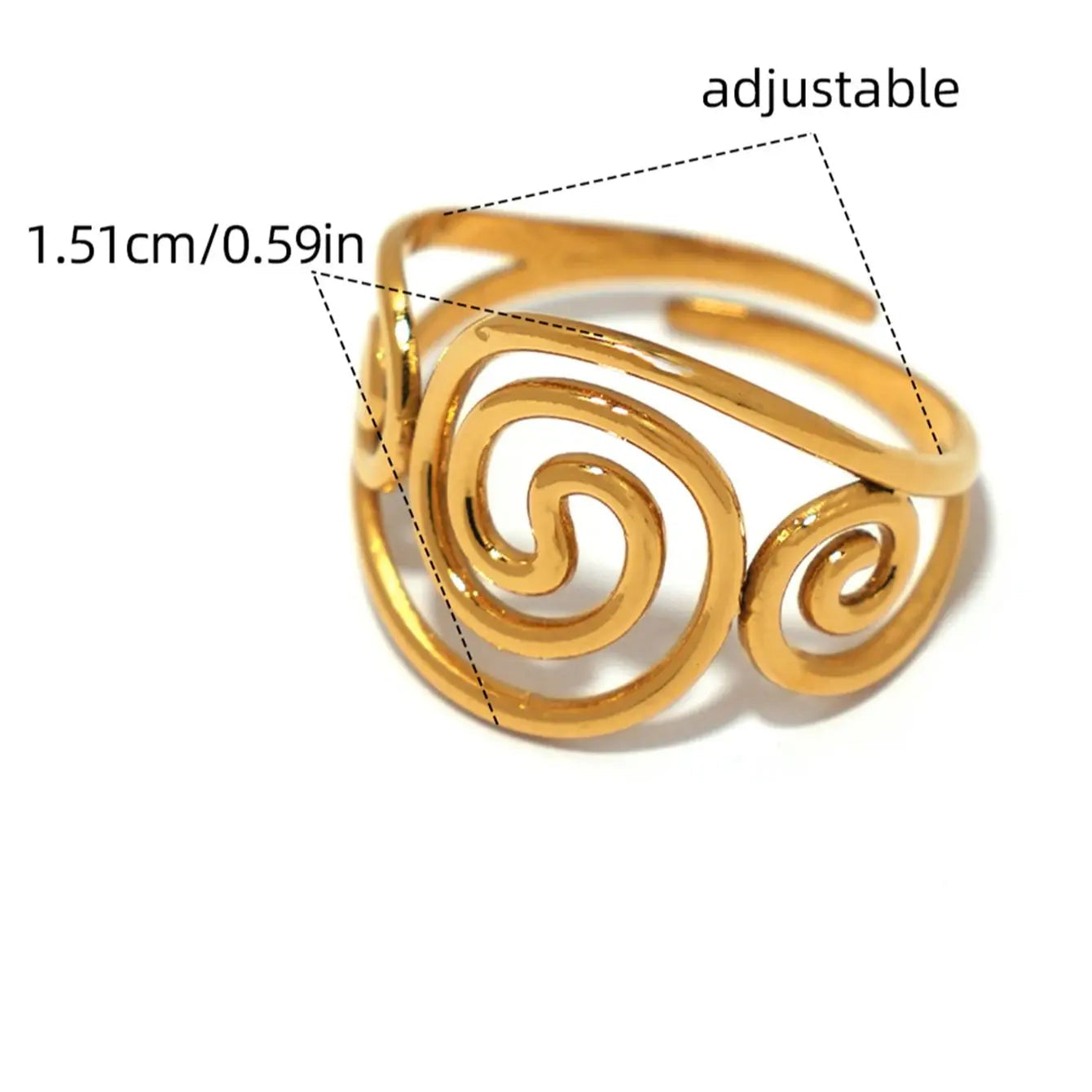 Spiral Ring Set