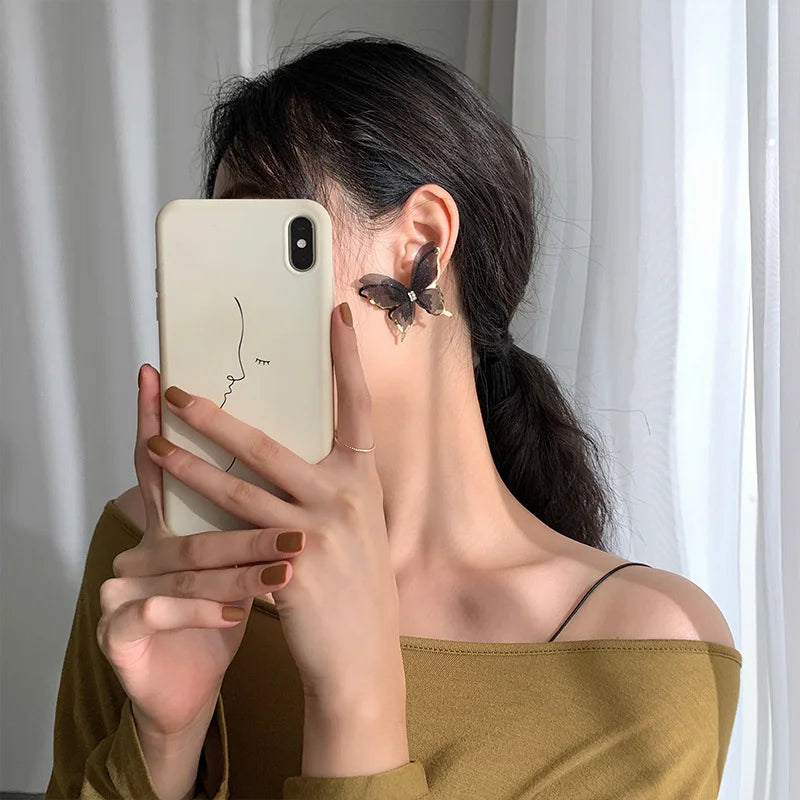 Juno Skye Mesh Butterfly Earrings