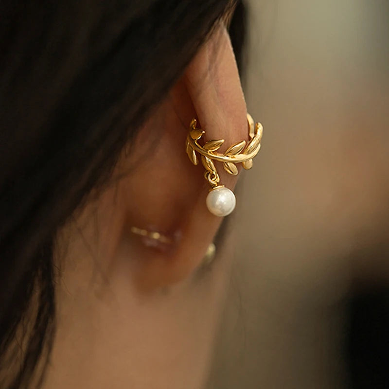 Marcellus Drop Pearl Earrings