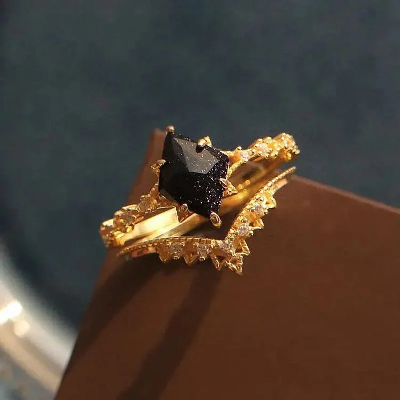 Obsidian Nightfall Ring