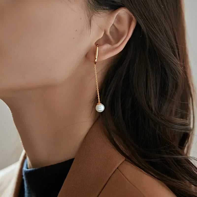 Kindred Pearl Cuff Earrings
