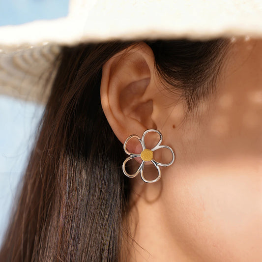 Petalys Stainless Steel Earrings