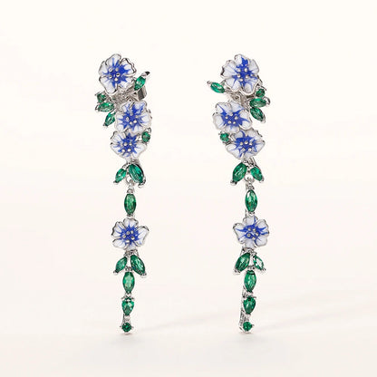 Velencia Trumpet Drop Earrings