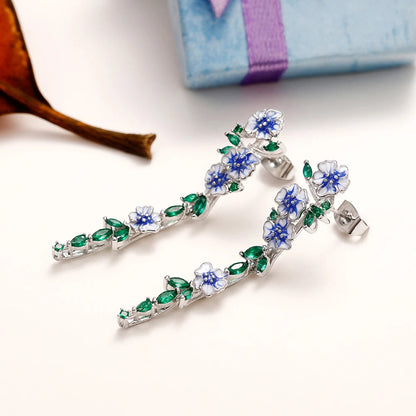 Velencia Trumpet Drop Earrings
