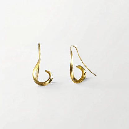 Caltra Vienne Twin Fold Earrings