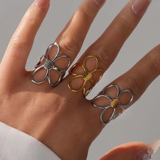 Petalys Stainless Steel Ring