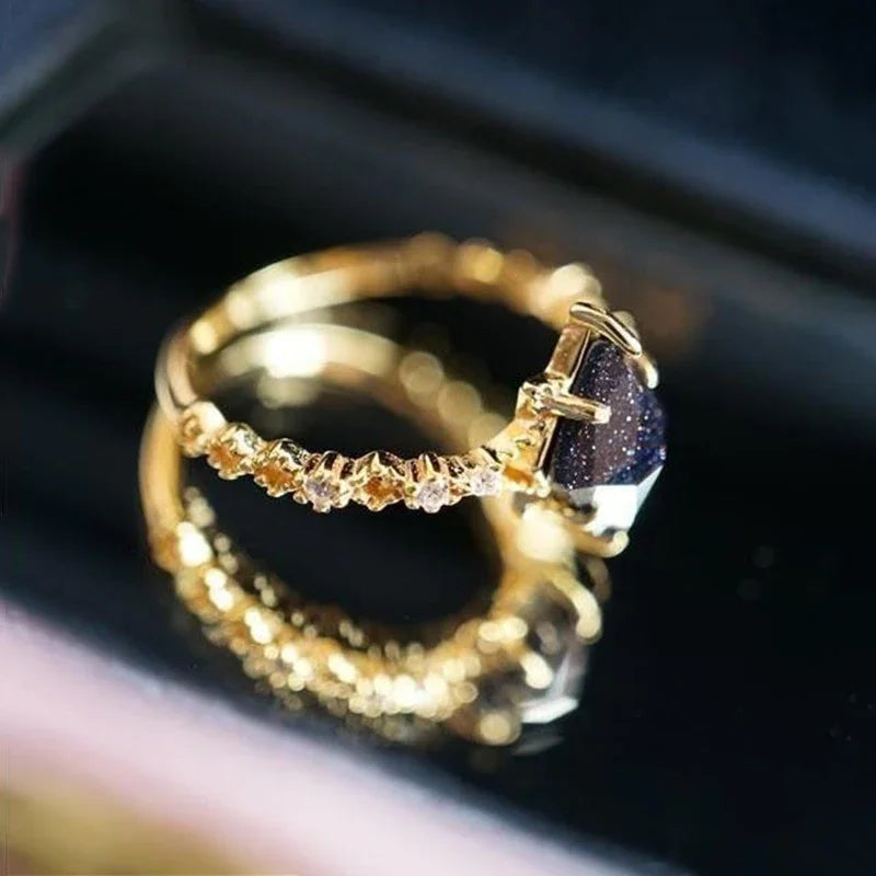 Obsidian Nightfall Ring