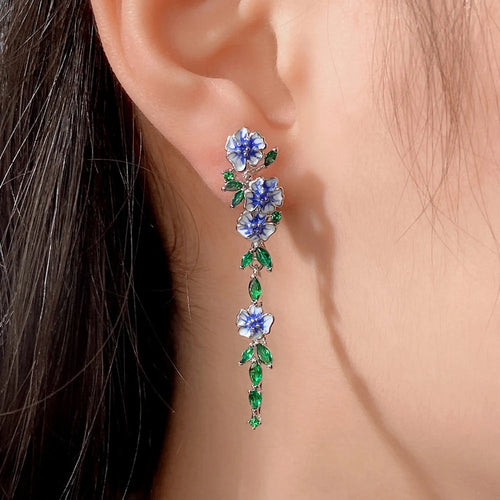 Velencia Trumpet Drop Earrings