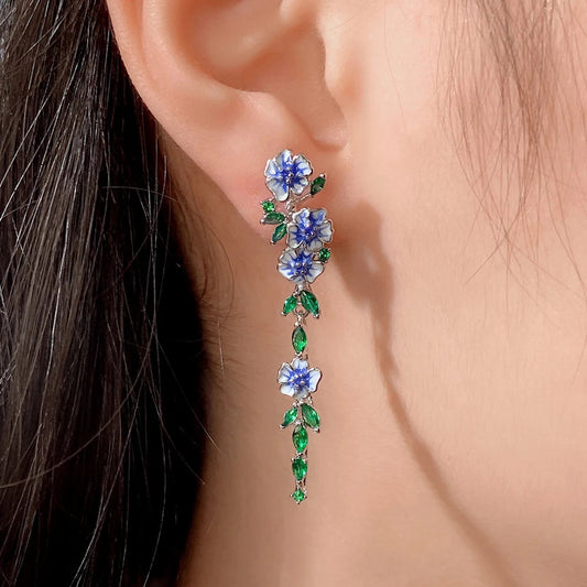 Velencia Trumpet Drop Earrings